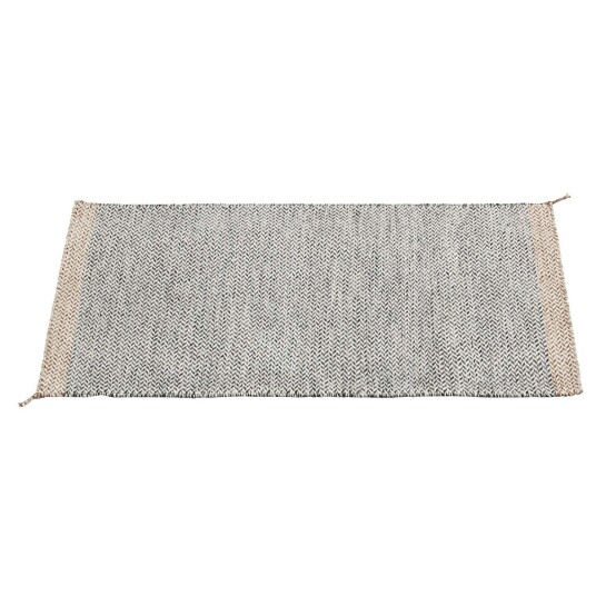 Muuto Ply gulvteppe 85x140 cm svart-hvit Muuto Ply gulvteppe 85x140 cm svart-hvit