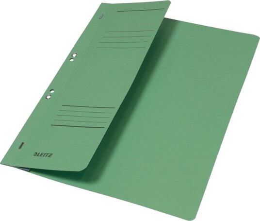 Leitz Flat Stangfil For A4 210 X 297 Mm Kapasitet: 170 Ark Grønn