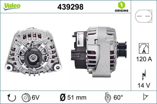 VALEO 439298 Dynamo