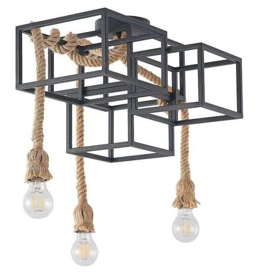 Lucande Andrik taklampe, 3 lyskilder Lucande Andrik taklampe, 3 lyskilder