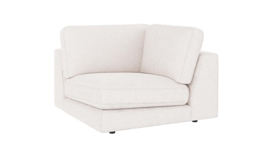 Rowico Home Duncan hjørnedel Hvit Alice 101 103 x 103 x 78 cm Hvit