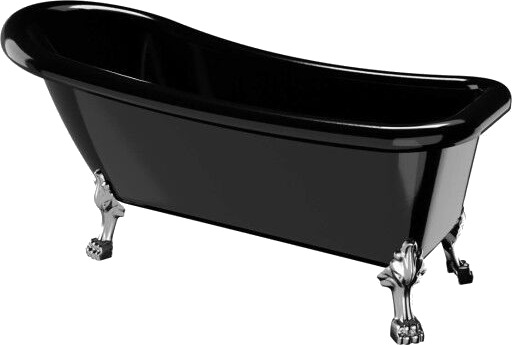 Bathlife Ideal Sort med Føtter 401409858B