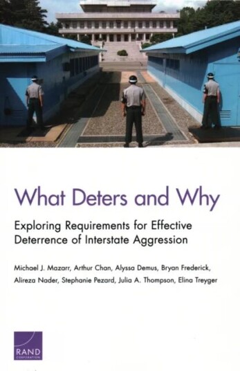 What Deters And Why Av Michael J Mazarr, Arthur Chan, Alyssa Demus