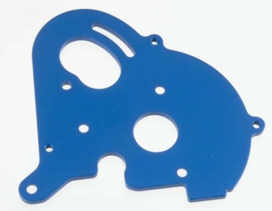 Traxxas 3997X Single Motor Plate Blue E-Maxx Traxxas 3997X Single Motor Plate Blue E-Maxx