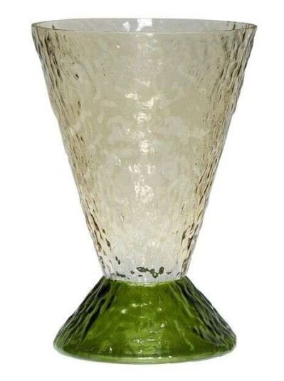 Hübsch - Abyss Vase Dark Green/Brown Hübsch - Abyss Vase Dark Green/Brown