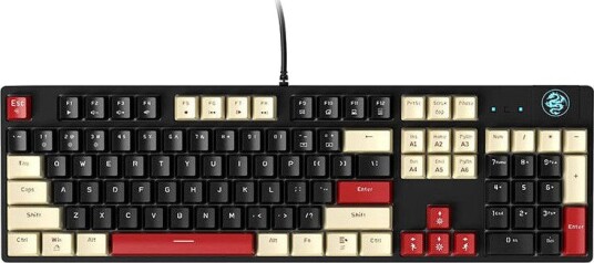 MageGee MK-ARMOR Mekanisk Gamingtastatur 104 Taster Blå Switch