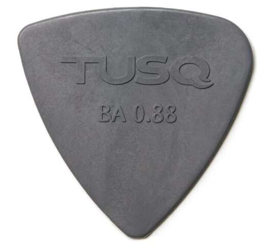 Graph Tech Tusq Bi-Angle Picks 0.88 Mm, 48 Pcs, Grey