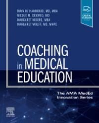 Coaching In Medical Education Av Maya M. (Professor Obstetrics And Gynecology University Of Michigan Ann Arbor Michigan) Hammoud, Nicole M. Md (Pennsy
