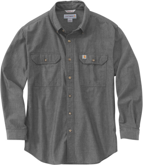 Carhartt Loose Fit Midweight Chambray Skjorte XXL Grå