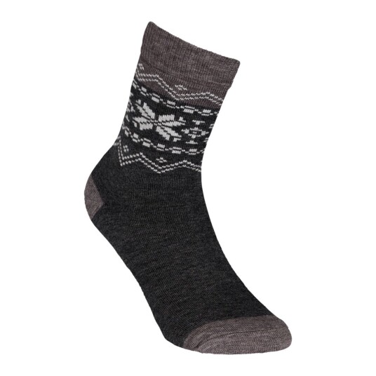 Gridarmor Heritage Merino Socks Mid Grey Melange 39-42