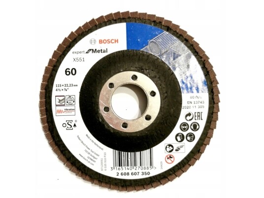 Bosch Lamellskive 2608607350 115mm Bosch Lamellskive 2608607350 115mm