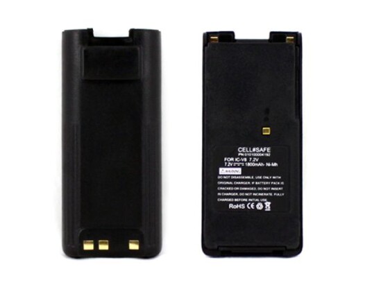 Icom Bp 210n Batteri Ni Mh 1650 Mah Black