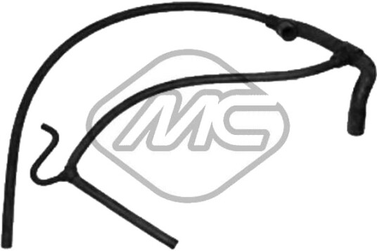 Radiatorslange Metalcaucho 09400