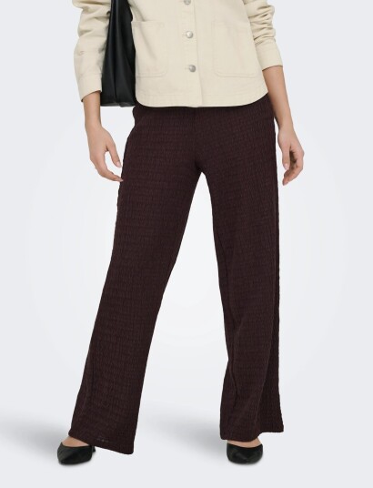 ONLY Onlilse Pant Structure Jrs Noos Burgundy XS