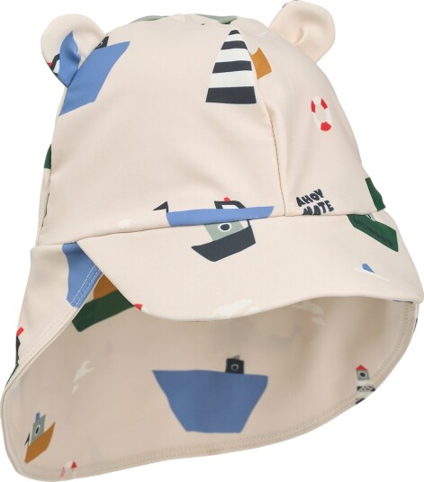 Liewood Senia Sun Hat With Ears Beige 5/7Y Liewood Senia Sun Hat With Ears Beige 5/7Y