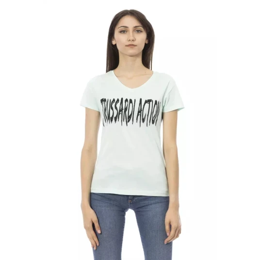 Trussardi Dame Topper Hvit XS