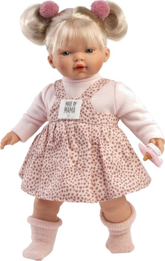 Llorens Roberta Babydokke Med Lyd Grætende 33 cm 3+ år