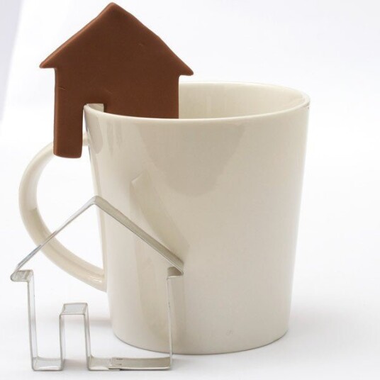 Pepperkakeform Hus På Kopp 6,5cm Pepperkakeform Hus På Kopp 6,5cm