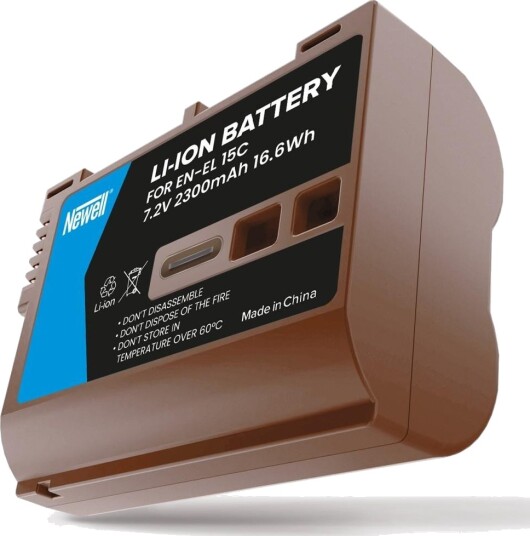Newell EN-EL15C kamerabatteri for Nikon USB-C lading, 2300mAh