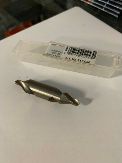 Centravimo Bor Ruko Hss Din 333A Ø 5,0 Mm