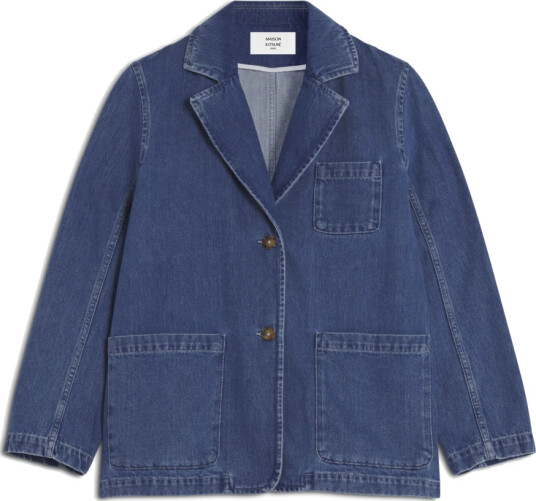 Maison Kitsuné Dame Jakker Blå S,