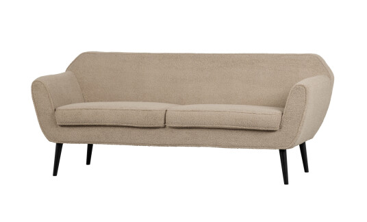 Woood ROCCO 3 seters sofa Teddy Sand