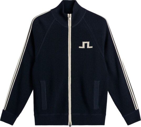 J. Lindeberg Craig Zip Knit Cardigan Navy L