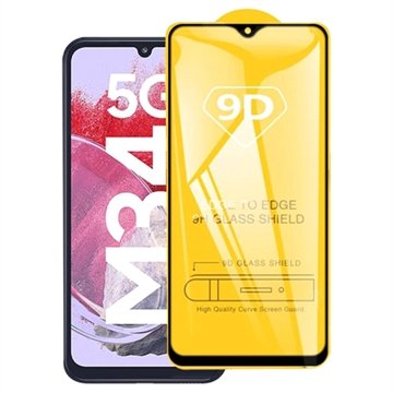 Samsung Galaxy M34 5G 9D Full Dekning Beskyttelsesglass Svart Kant