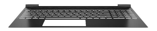 HP TOP COVER GSW W KB BL SWISS