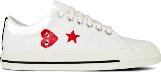 Comme des Garçons Dame Sko Hvit 36 EU, Comme des Garçons Dame Sko Hvit 36 EU,