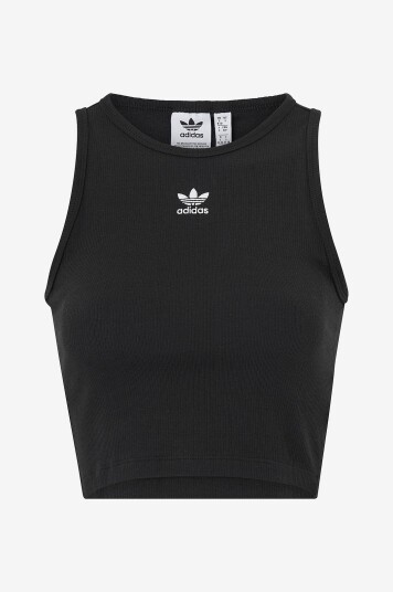 Adidas Originals Singlet Ess Rib Tank Svart Adidas Originals Singlet Ess Rib Tank Svart
