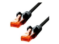ProXtend - Koblingskabel - RJ-45 (hann) til RJ-45 (hann) - 7 m - 5 mm - UTP - CAT 6 - IEEE 802.3af - med støvel, uten hindringer, flertrådet - svart