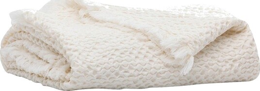 Mille Notti Lago Plaid Hvit