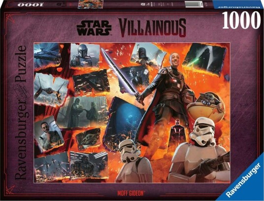 Star Wars Villainous Moff Gideon Puslespill 1000 Brikker Star Wars Villainous Moff Gideon Puslespill 1000 Brikker