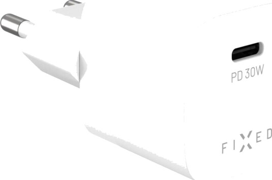 Gan Fixed Mini-Nettlader Med Usb-C-Utgang Og Pd-Støtte, 30 W, Hvit Gan Fixed Mini-Nettlader Med Usb-C-Utgang Og Pd-Støtte, 30 W, Hvit