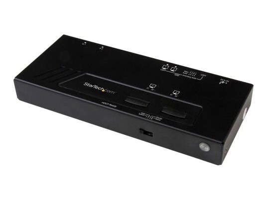 StarTech 2x2 HDMI Matrix Switcher 4K UltraHD med Rask Switching og Auto-sensing