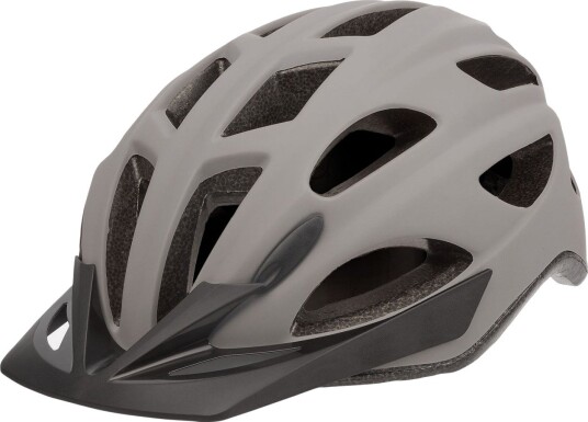 Polisport City'Go Sykkelhjelm - M (52-59 cm), LED-lys, 17 ventilasjons??pninger - Matt Gr??/Kull Polisport City'Go Sykkelhjelm - M (52-59 cm), LED-lys, 17 ventilasjons??pninger - Matt Gr??/Kull