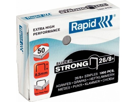 Esselte Staples Rapid Strong 26/8 + 1M 24861600