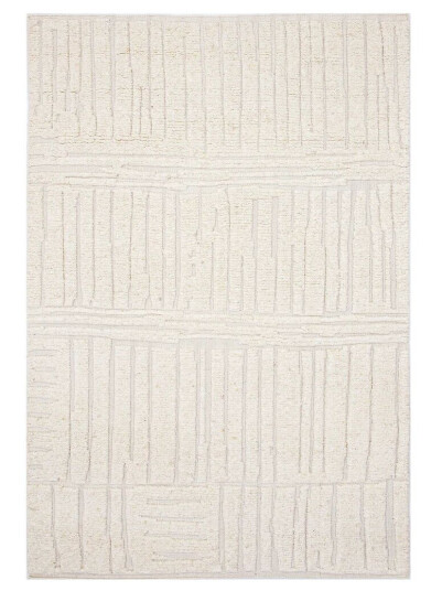 Tell Me More Sandnes ullteppe White, 170x240 cm Tell Me More Sandnes ullteppe White, 170x240 cm