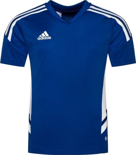 adidas Trenings T Skjorte Condivo 22 Blå/Hvit Barn størrelse 128 cm