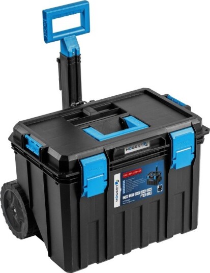 Högert Verktøykasse Modu-A Mobil Forsterket ABS, Gummihjul, 50 kg Maks Belastning