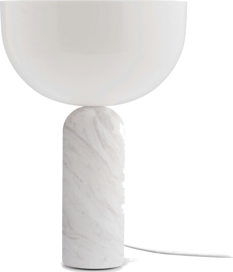 New Works Kizu bordlampe - hvit marmor - S New Works Kizu bordlampe - hvit marmor - S