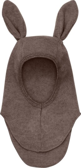 Huttelihut Brown Melange Balaclava Ears Wool Fleece 2-4 år/52 Huttelihut Brown Melange Balaclava Ears Wool Fleece 2-4 år/52