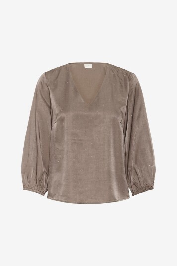 Kaffe Bluse kaIda Brun Kaffe Bluse kaIda Brun