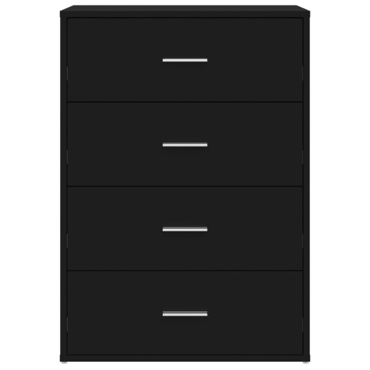 Skjenk svart 60x31x84 cm konstruert tre 8721012494022