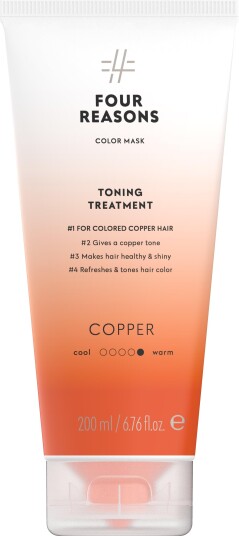 Four Reasons Color Mask Toning Treatment Copper 200ml