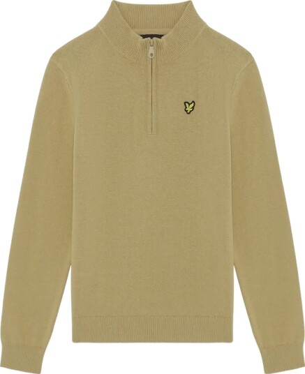 Lyle & Scott 1/4 Zip Jumper Beige 122 128