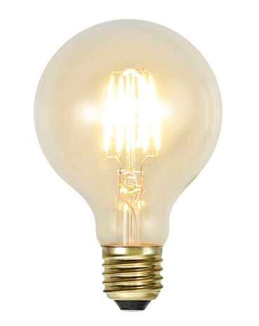 Star Trading Decoration Globe 80mm Soft Glow E27 1,3W 2100K 140lm Dimbar