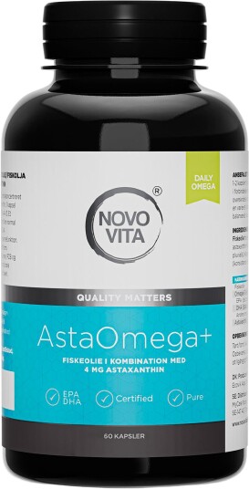 Novo Vita AstaOmega+ 60 Kapslar Novo Vita AstaOmega+ 60 Kapslar
