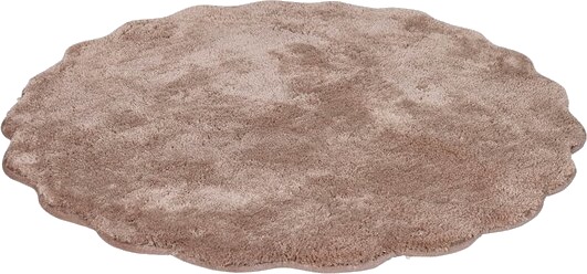 Fondaco - Ellen rund badematte Ø90 cm lin Fondaco - Ellen rund badematte Ø90 cm lin